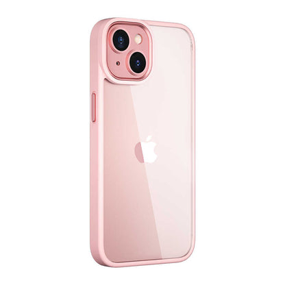 Apple iPhone 14 Plus Kılıf Wiwu VCC-104 Lens Korumalı Renkli Kenar Arkası Şeffaf Vivid Clear Kapak - Görsel 4