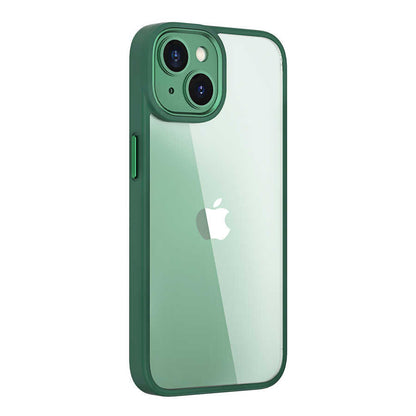 Apple iPhone 14 Plus Kılıf Wiwu VCC-104 Lens Korumalı Renkli Kenar Arkası Şeffaf Vivid Clear Kapak - Görsel 2