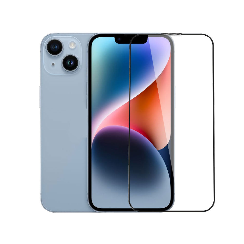 Apple iPhone 14 Plus Wiwu CZ-003 Mavi Işık Teknolojili Hidrofobik ve Oleofobik Parlama Önleyici Cam Ekran Koruyucu - Görsel 2