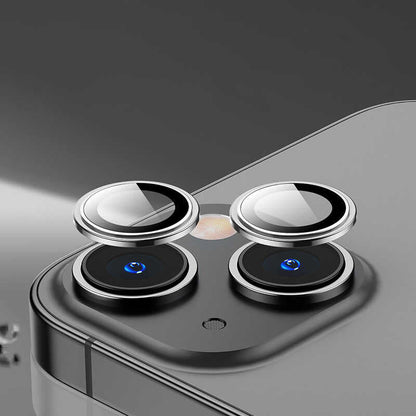 Apple iPhone 14 Plus Wiwu Lens Guard Metal Kamera Lens Koruyucu - Görsel 2