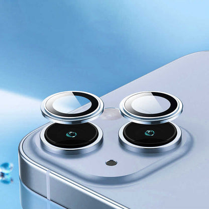 Apple iPhone 14 Plus Wiwu Lens Guard Metal Kamera Lens Koruyucu - Görsel 3