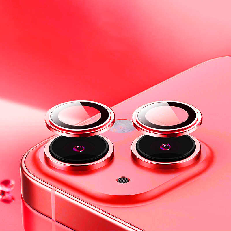 Apple iPhone 14 Plus Wiwu Lens Guard Metal Kamera Lens Koruyucu - Görsel 5