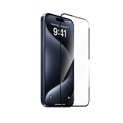 Apple iPhone 14 Plus Wiwu SQ-008 Oleofobik Easy Install Darbeye Karşı Dayanıklı Temperli Cam Ekran Koruyucu + Kolay Uygulama Aparatlı - Görsel 2