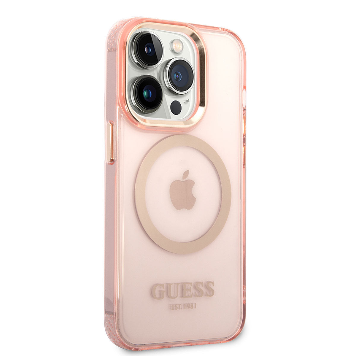 Apple iPhone 14 Pro Kılıf GUESS M-safe Şarj Özellikli Airbagli Dizayn Kapak - Görsel 2