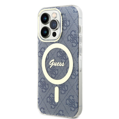 Apple iPhone 14 Pro Kılıf GUESS M-safe Şarj Özellikli Kapak - Görsel 2