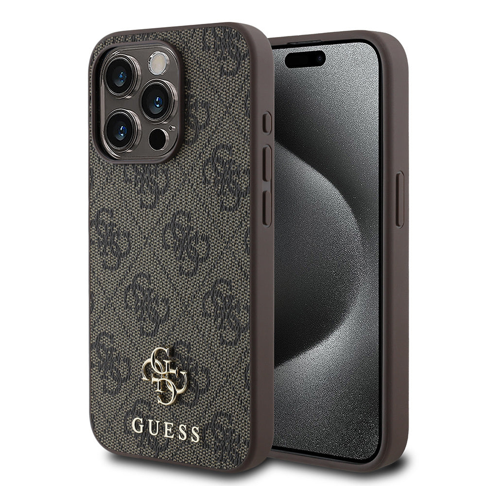 Apple iPhone 14 Pro Kılıf Guess Orjinal Lisanslı M-safe Şarj Özellikli Small 4G Classic Kapak
