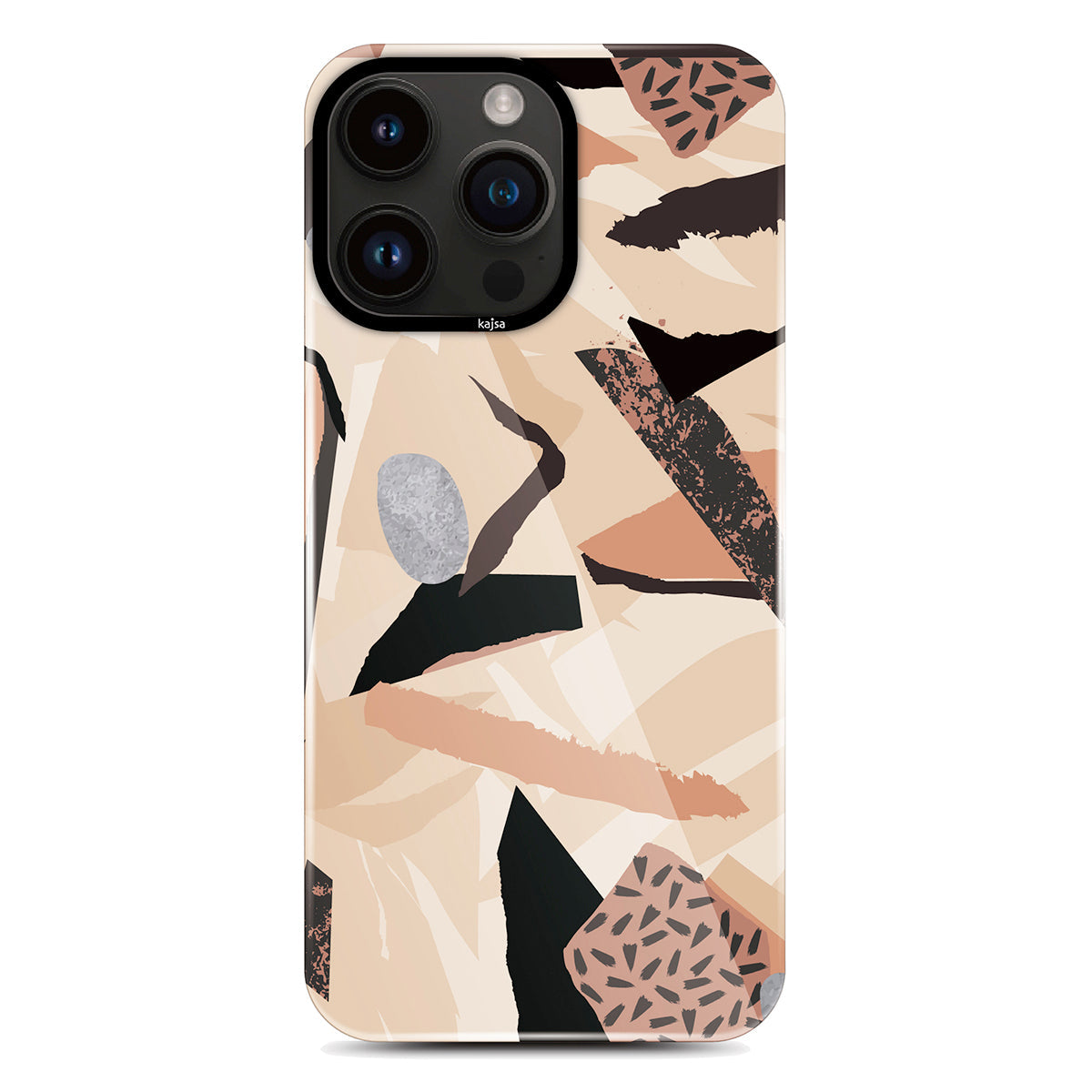 Apple iPhone 14 Pro Kılıf HD Desenli Kajsa Shield Plus Flower Graphic Serisi Kapak - Görsel 2