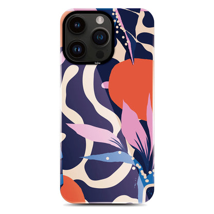 Apple iPhone 14 Pro Kılıf HD Desenli Kajsa Shield Plus Flower Graphic Serisi Kapak - Görsel 4