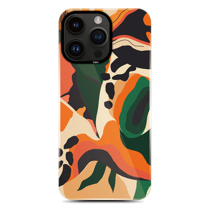 Apple iPhone 14 Pro Kılıf HD Desenli Kajsa Shield Plus Flower Graphic Serisi Kapak - Görsel 5