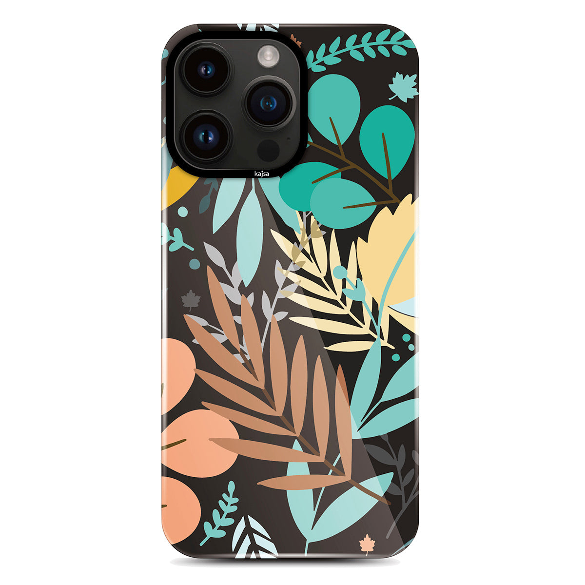 Apple iPhone 14 Pro Kılıf HD Desenli Kajsa Shield Plus Flower Graphic Serisi Kapak - Görsel 6