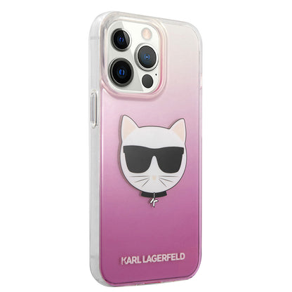 Apple iPhone 14 Pro Kılıf Karl Lagerfeld Sert TPU Choupette Dizayn Kapak - Görsel 2