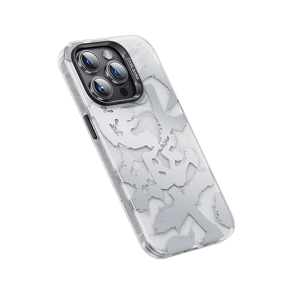 Apple iPhone 14 Pro Kılıf M-safe Şarj Özellikli Benks Casebang Calligraphy Joy Kapak - Görsel 3