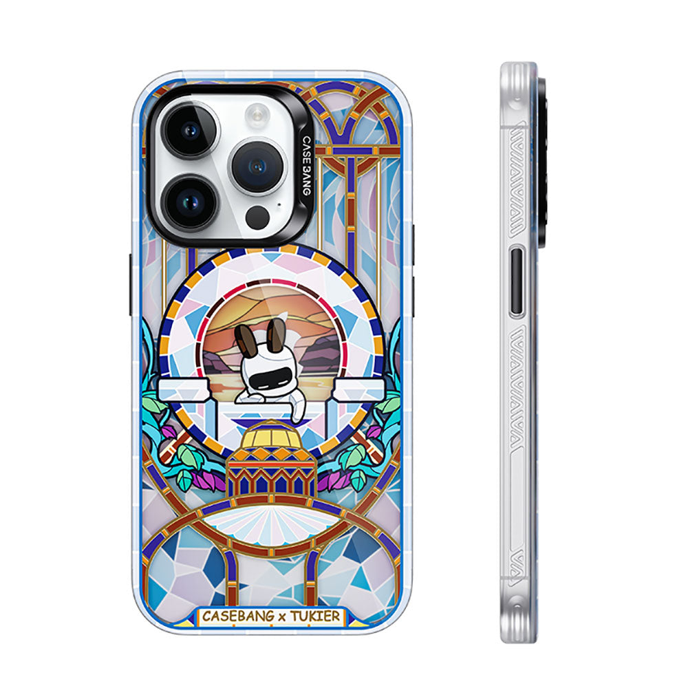 Apple iPhone 14 Pro Kılıf M-safe Şarj Özellikli Benks Casebang Memory & Meditation Kapak - Görsel 3
