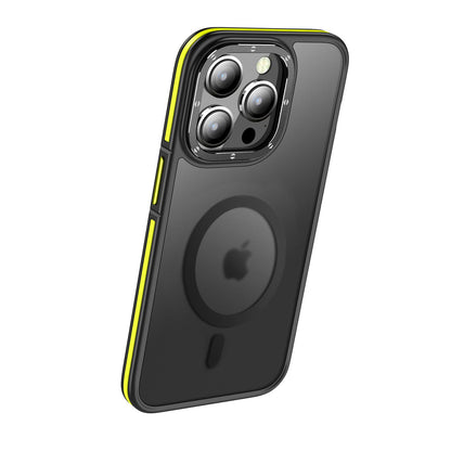 Apple iPhone 14 Pro Kılıf M-safe Şarj Özellikli Mat Görünümlü Wlons Vevo Kapak - Görsel 5