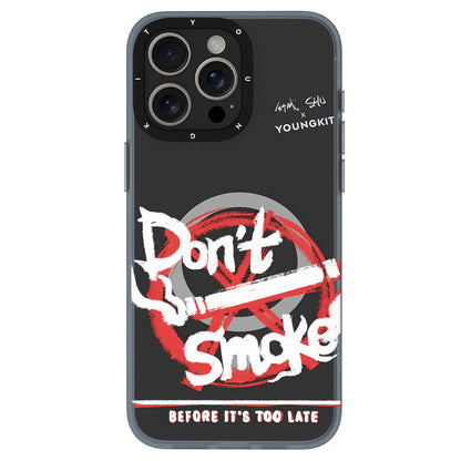 Apple iPhone 14 Pro Kılıf M-safe Şarj Özellikli Shu Tasarımlı Youngkit City Serisi Kapak - Görsel 2