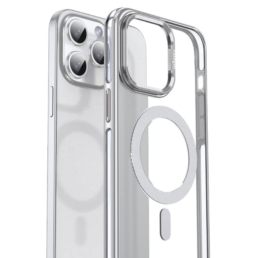 Apple iPhone 14 Pro Kılıf M-safe Şarj Özellikli Wlons Standlı Efsane Kapak