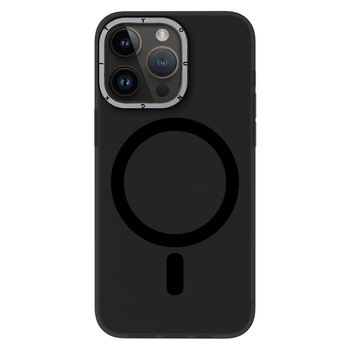 Apple iPhone 14 Pro Kılıf M-safe Şarj Özellikli Youngkit Hidden Sand Serisi Kapak - Görsel 2