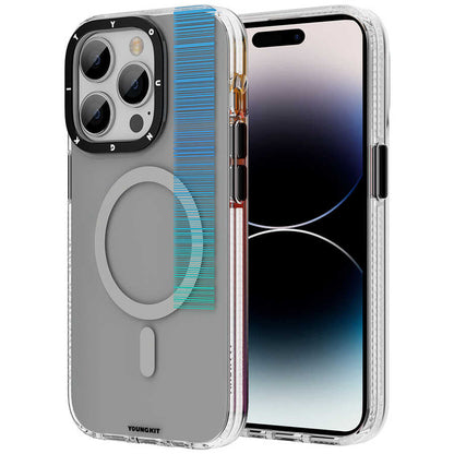Apple iPhone 14 Pro Kılıf M-safe Şarj Özellikli Youngkit Pure Serisi Kapak - Görsel 5