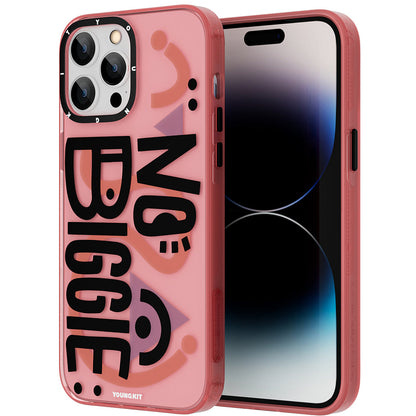 Apple iPhone 14 Pro Kılıf Mutlu Mod Figürlü YoungKit Happy Mood Serisi Kapak - Görsel 3