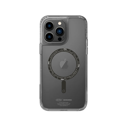 Apple iPhone 14 Pro Kılıf SkinArma Şeffaf Airbag Tasarımlı M-safe Şarj Özellikli Saido Kapak - Görsel 3