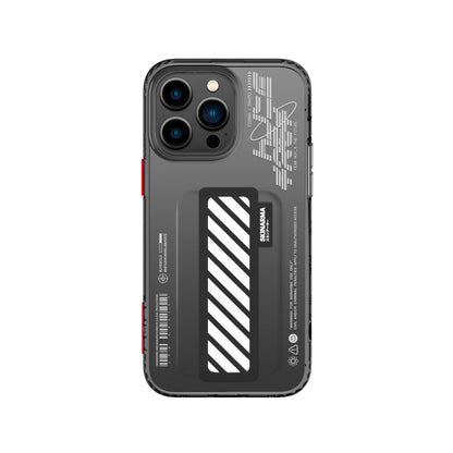 Apple iPhone 14 Pro Kılıf SkinArma Şeffaf Desenli Kaze Kapak - Görsel 2