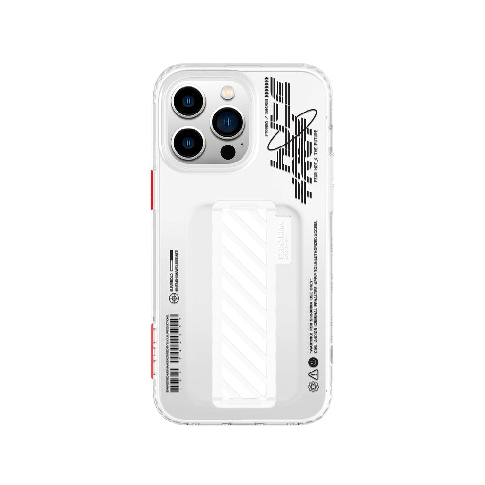 Apple iPhone 14 Pro Kılıf SkinArma Şeffaf Desenli Kaze Kapak - Görsel 3