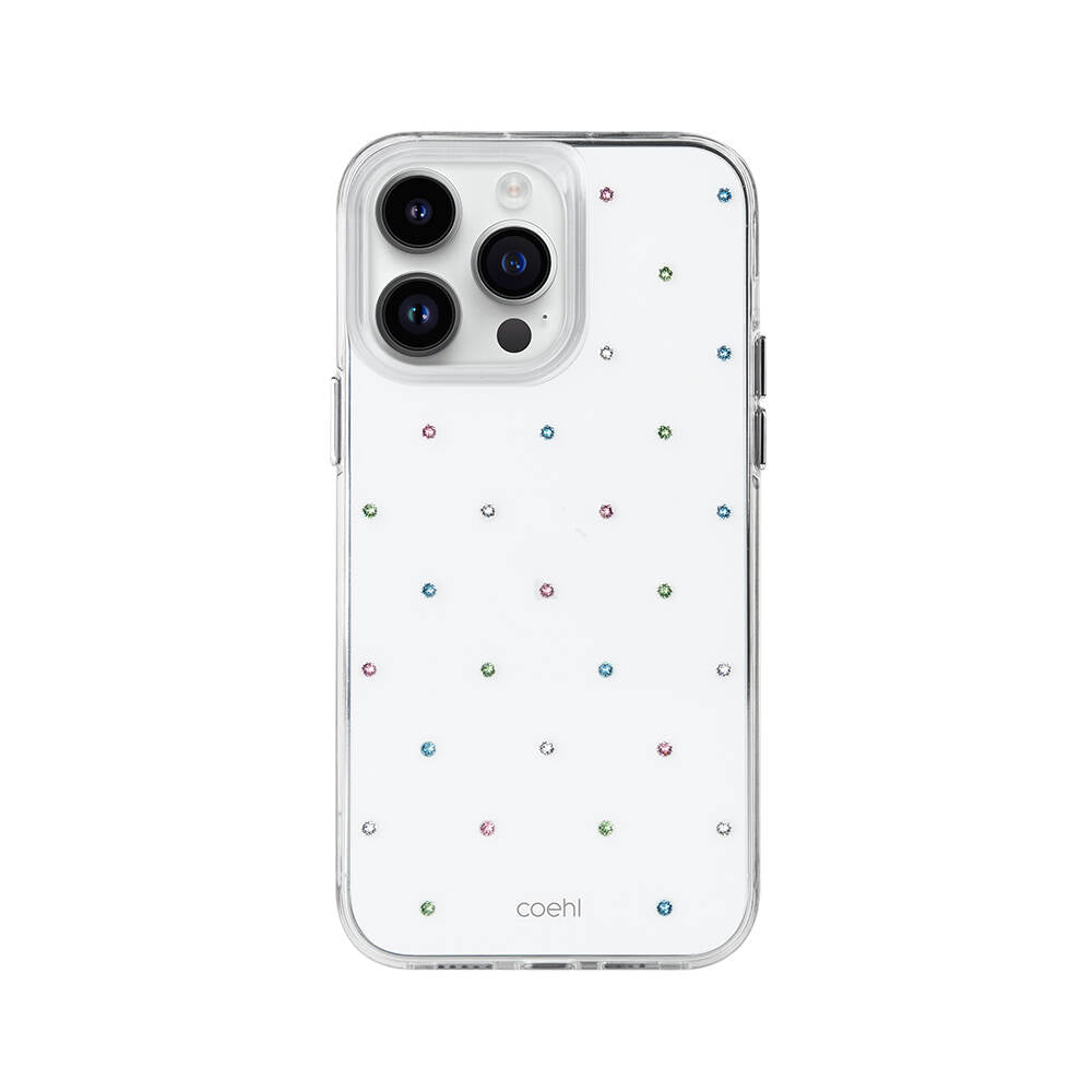 Apple iPhone 14 Pro Kılıf Tektaş Desenli Coehl Solitaire Kapak - Görsel 2