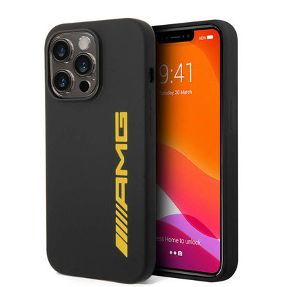 Apple iPhone 14 Pro Max Case AMG Silicone Big Logo Design Cover