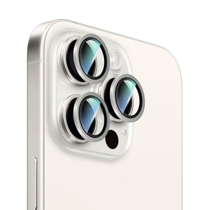 Apple iPhone 14 Pro Max CaseWorld Alloy Serisi Oleofobik Anti Reflective Kamera Lens Koruyucu