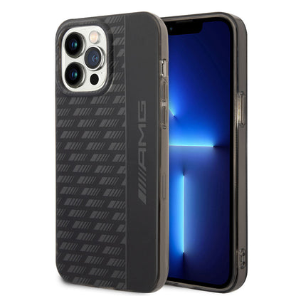 Apple iPhone 14 Pro Max Kılıf AMG Frosted Buzlu PC Karbon Dizayn Kapak
