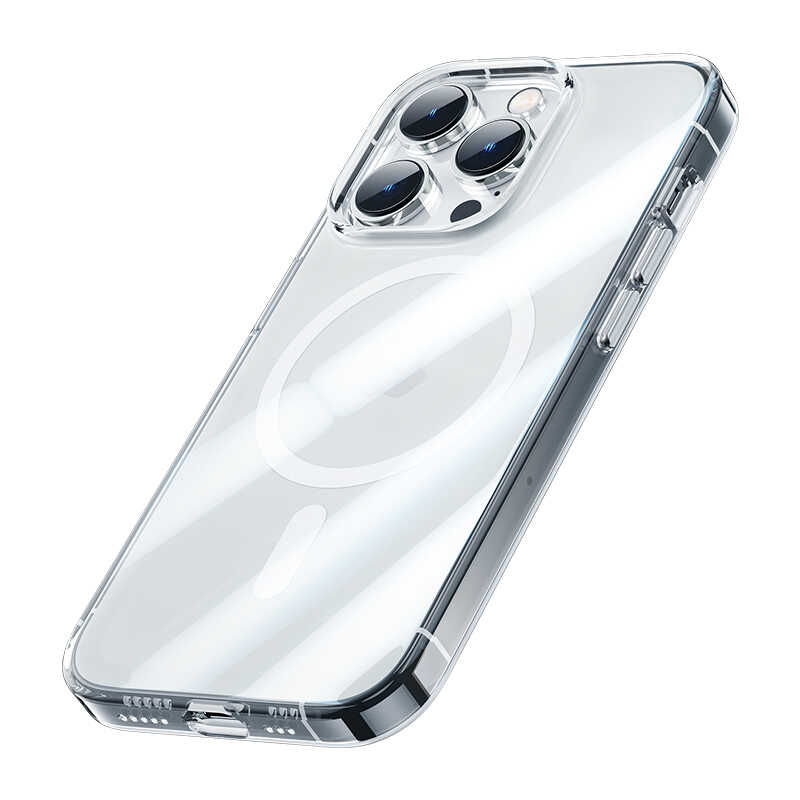 Apple iPhone 14 Pro Max Kılıf Benks Crystal Series Clear Kapak Ekran Koruyucu Hediyeli - Görsel 2