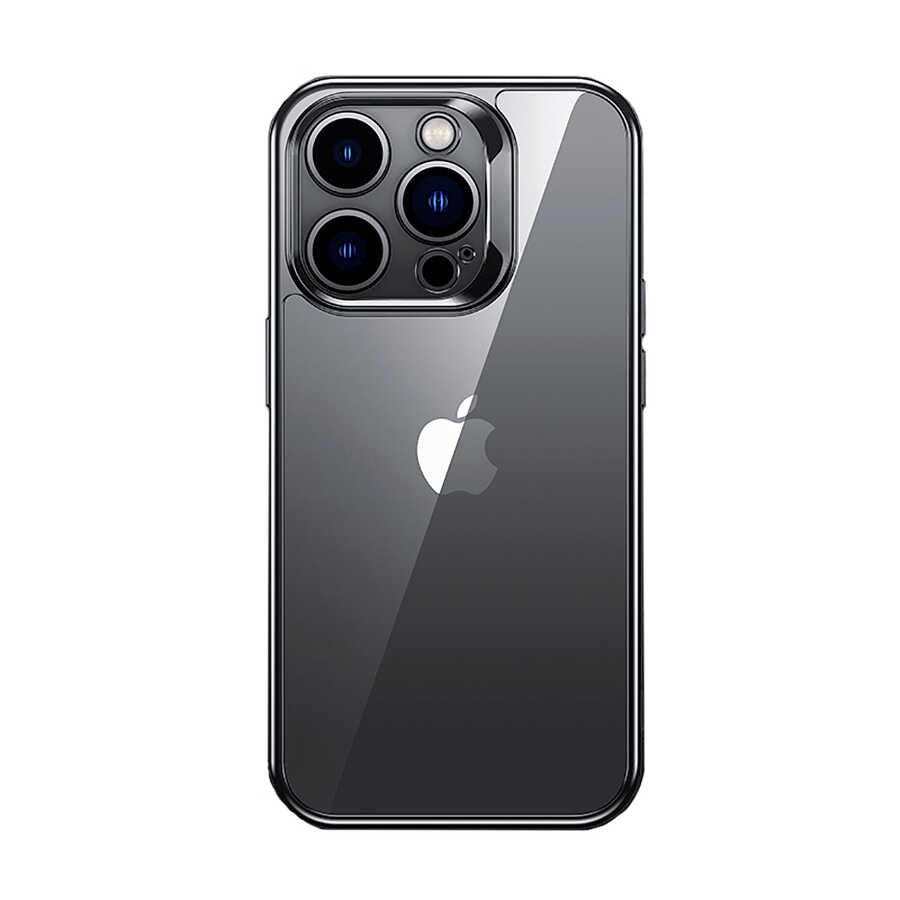 Apple iPhone 14 Pro Max Kılıf Benks Electroplating TPU Kapak Ekran Koruyucu Hediyeli - Görsel 4