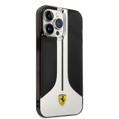 Apple iPhone 14 Pro Max Kılıf Ferrari Orjinal Lisanslı 296 Çizgili Dizayn Kapak - Görsel 2