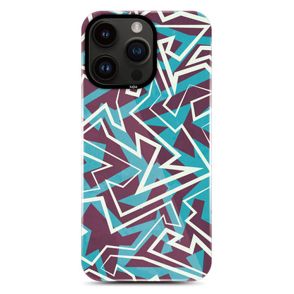 Apple iPhone 14 Pro Max Kılıf HD Desenli Kajsa Shield Plus Grafiti Serisi Kapak - Görsel 2
