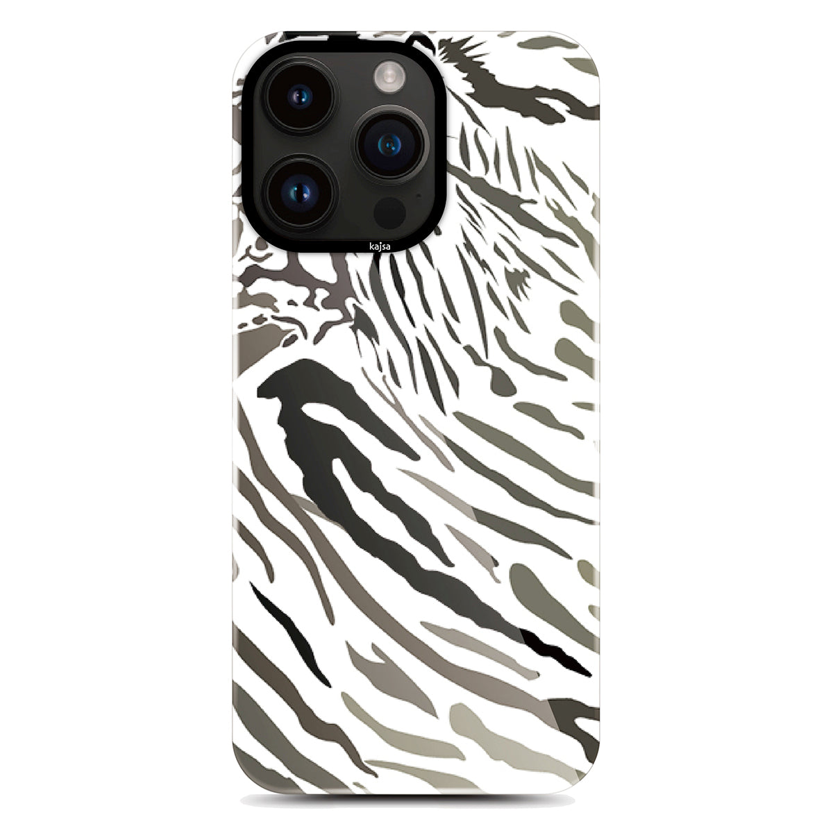 Apple iPhone 14 Pro Max Kılıf HD Desenli Kajsa Shield Plus Wild Serisi Kapak - Görsel 3