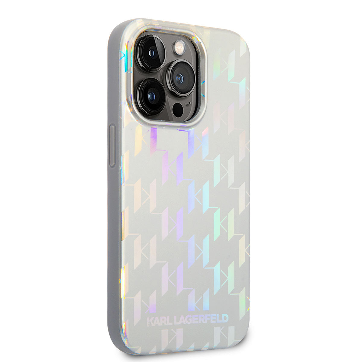 Apple iPhone 14 Pro Max Kılıf Karl Lagerfeld Hologram Dizayn Kapak - Görsel 2
