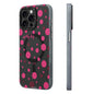 Apple iPhone 14 Pro Max Kılıf M-safe Şarj Özellikli Polka Dot Desenli Youngkit Spots Serisi Kapak