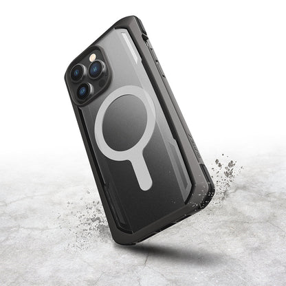 Apple iPhone 14 Pro Max Kılıf M-safe Şarj Özellikli Raptic Secure Serisi Çift Kat TPU Kenarlı Şeffaf Arka Yüzeyli Kapak - Görsel 2