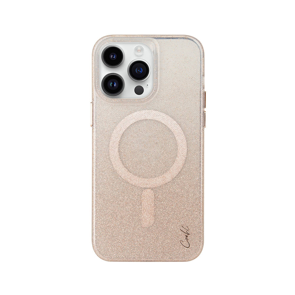 Apple iPhone 14 Pro Max Kılıf M-safe Şarj Özellikli Simli Arka Yüzey Coehl Lumino Kapak - Görsel 2
