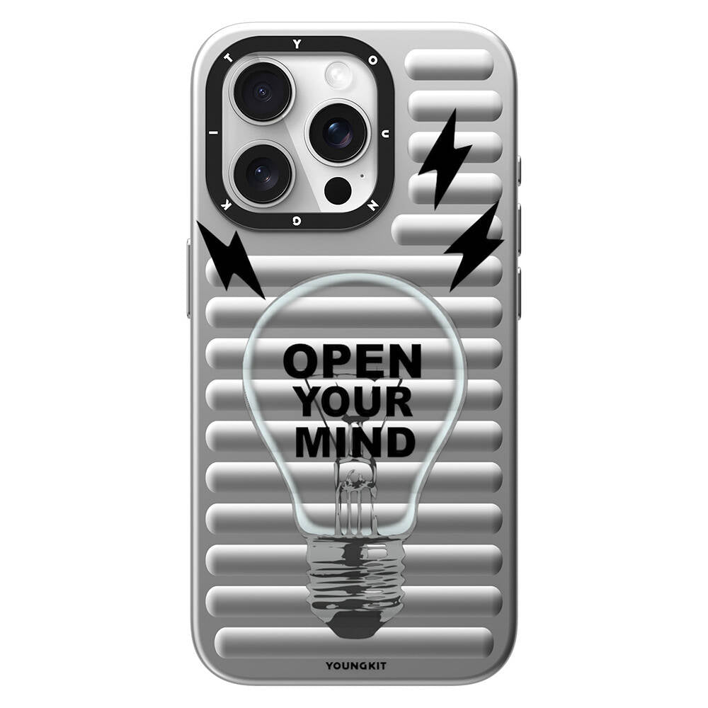 Apple iPhone 14 Pro Max Kılıf M-safe Şarj Özellikli Youngkit Open Mind Serisi Kapak - Görsel 2