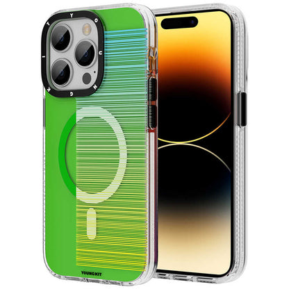 Apple iPhone 14 Pro Max Kılıf M-safe Şarj Özellikli Youngkit Pure Serisi Kapak - Görsel 3