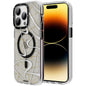 Apple iPhone 14 Pro Max Kılıf M-safe Şarj Özellikli Youngkit Water-Ink Serisi Kapak