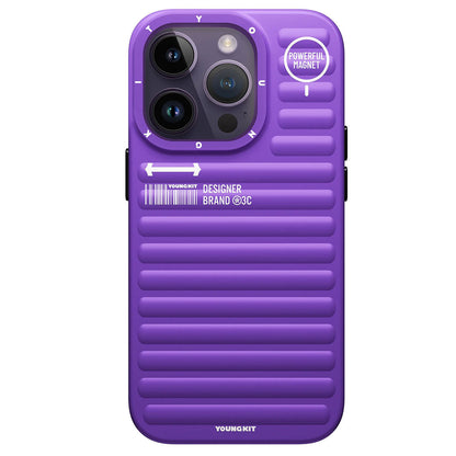 Apple iPhone 14 Pro Max Kılıf Mat Renkli Tasarım YoungKit Original Serisi Kapak - Görsel 2