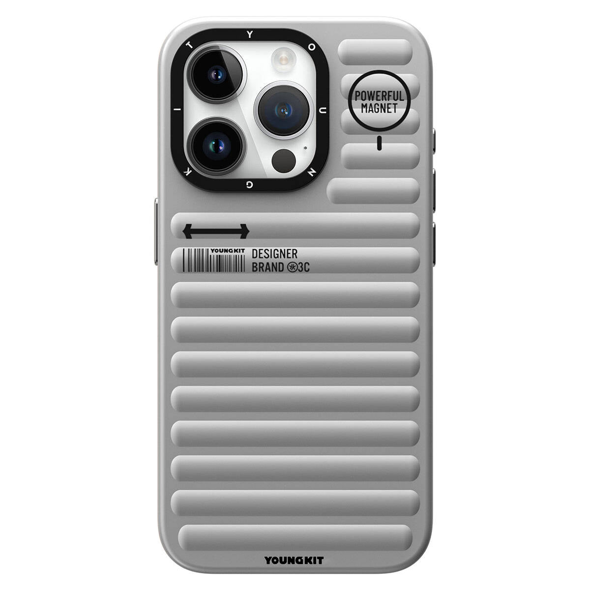 Apple iPhone 14 Pro Max Kılıf Mat Renkli Tasarım YoungKit Original Serisi Kapak - Görsel 5