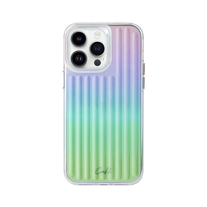 Apple iPhone 14 Pro Max Kılıf Parlayan Arka Yüzey Coehl Linear Kapak - Görsel 3