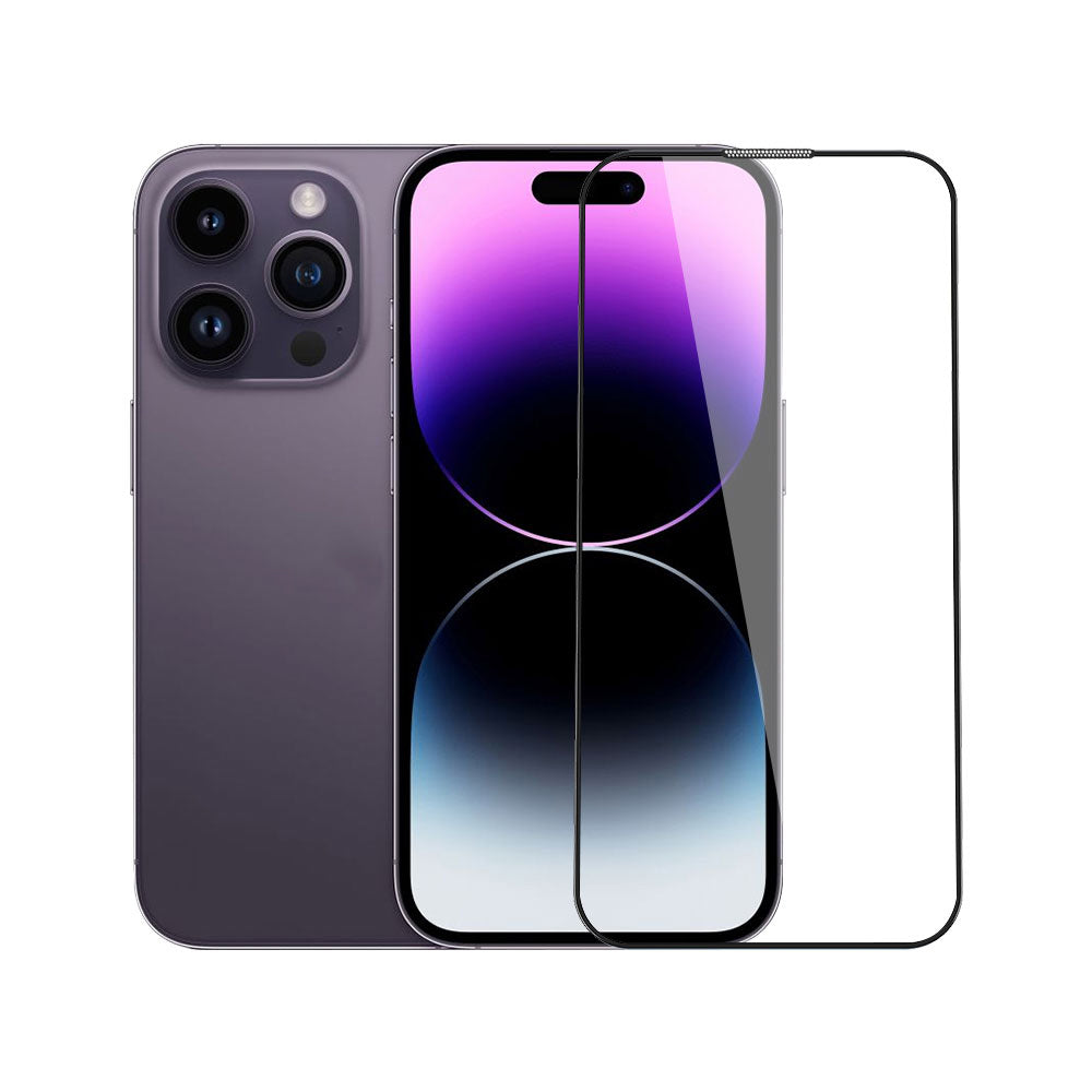 Apple iPhone 14 Pro Wiwu CZ-003 Mavi Işık Teknolojili Hidrofobik ve Oleofobik Parlama Önleyici Cam Ekran Koruyucu - Görsel 2