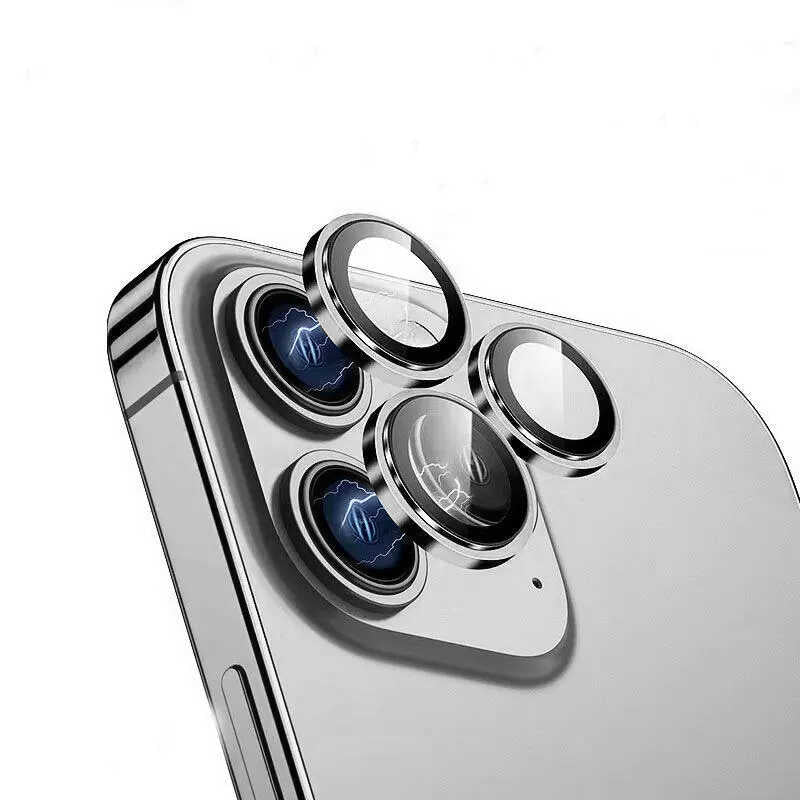 Apple iPhone 14 Pro Wiwu Lens Guard Metal Kamera Lens Koruyucu - Görsel 4