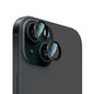 Apple iPhone 15 CaseWorld Alloy Serisi Oleofobik Anti Reflective Kamera Lens Koruyucu