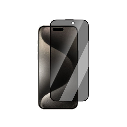 Apple iPhone 15 CaseWorld HD Serisi 0.33mm Privacy Temperli Cam Ekran Koruyucu - Görsel 2