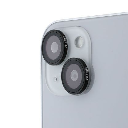 Apple iPhone 15 Guess Orjinal Lisanslı Metal Kamera Lens Koruyucu - Görsel 2